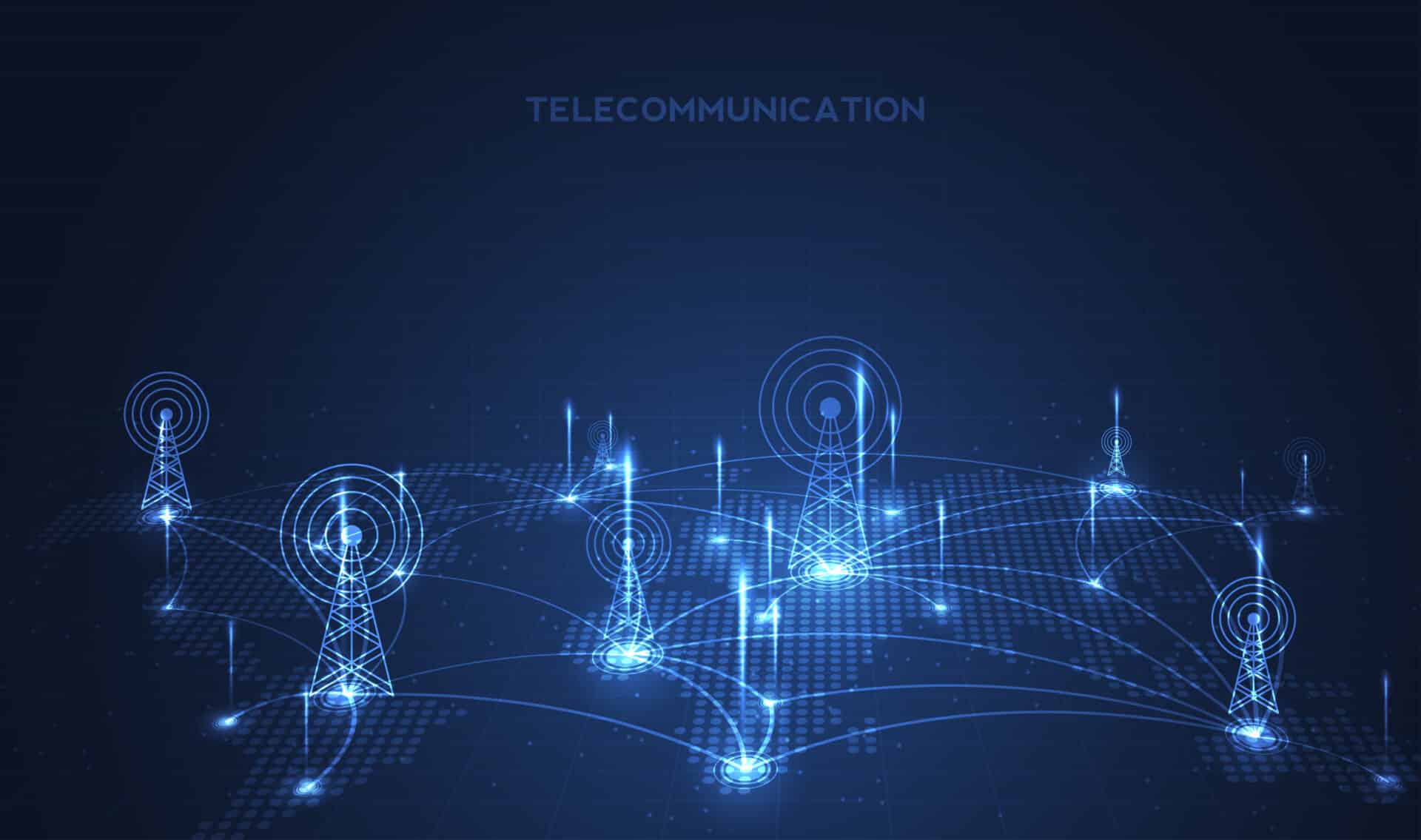 telecommunications,signal,transmitter,,radio,tower,from,lines.,illustration,vector,design.
